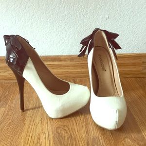 Black and White Heels